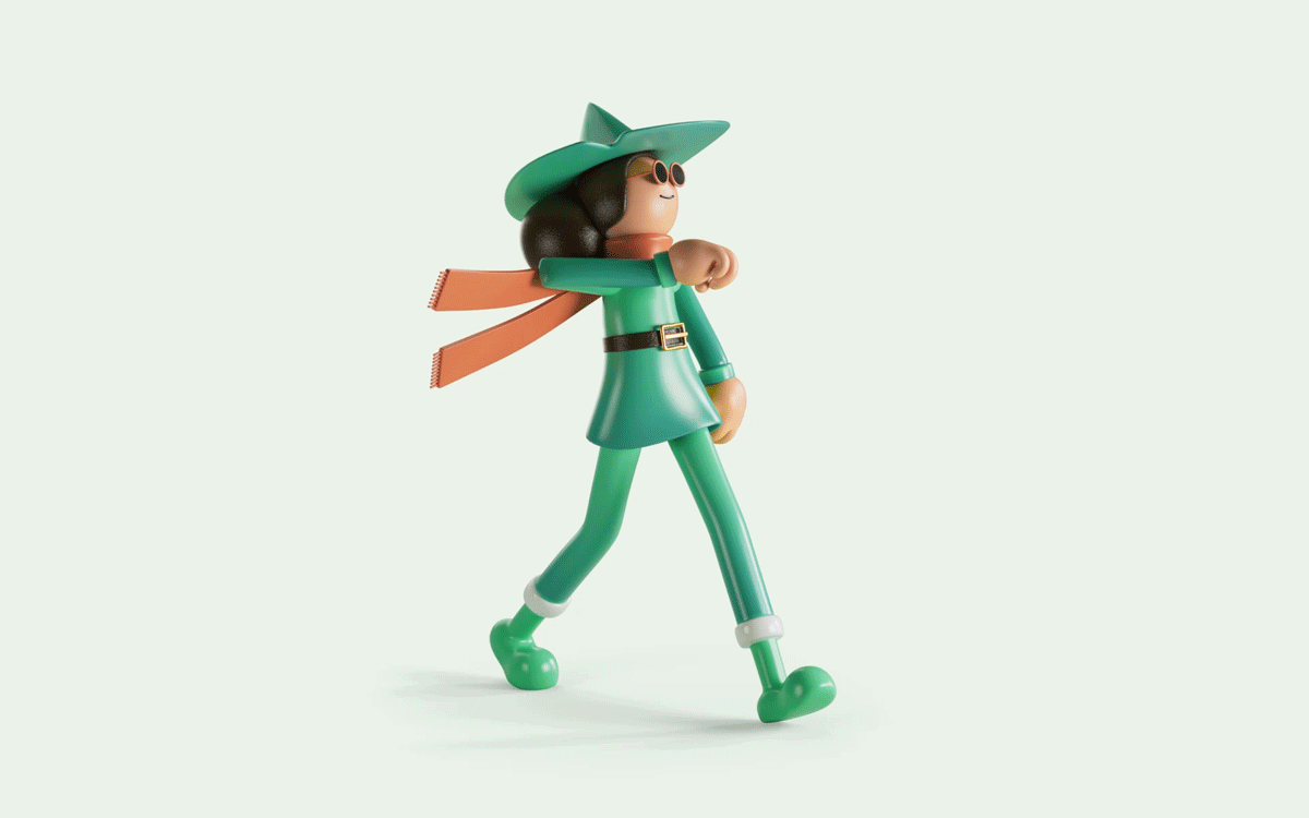 2D/3D 角色行走动效合集(图ZMjgwOTg1MzQ0) - 艺术插画 - 站酷设计师设计师爱动效原创素材 - 站酷ZCOOL