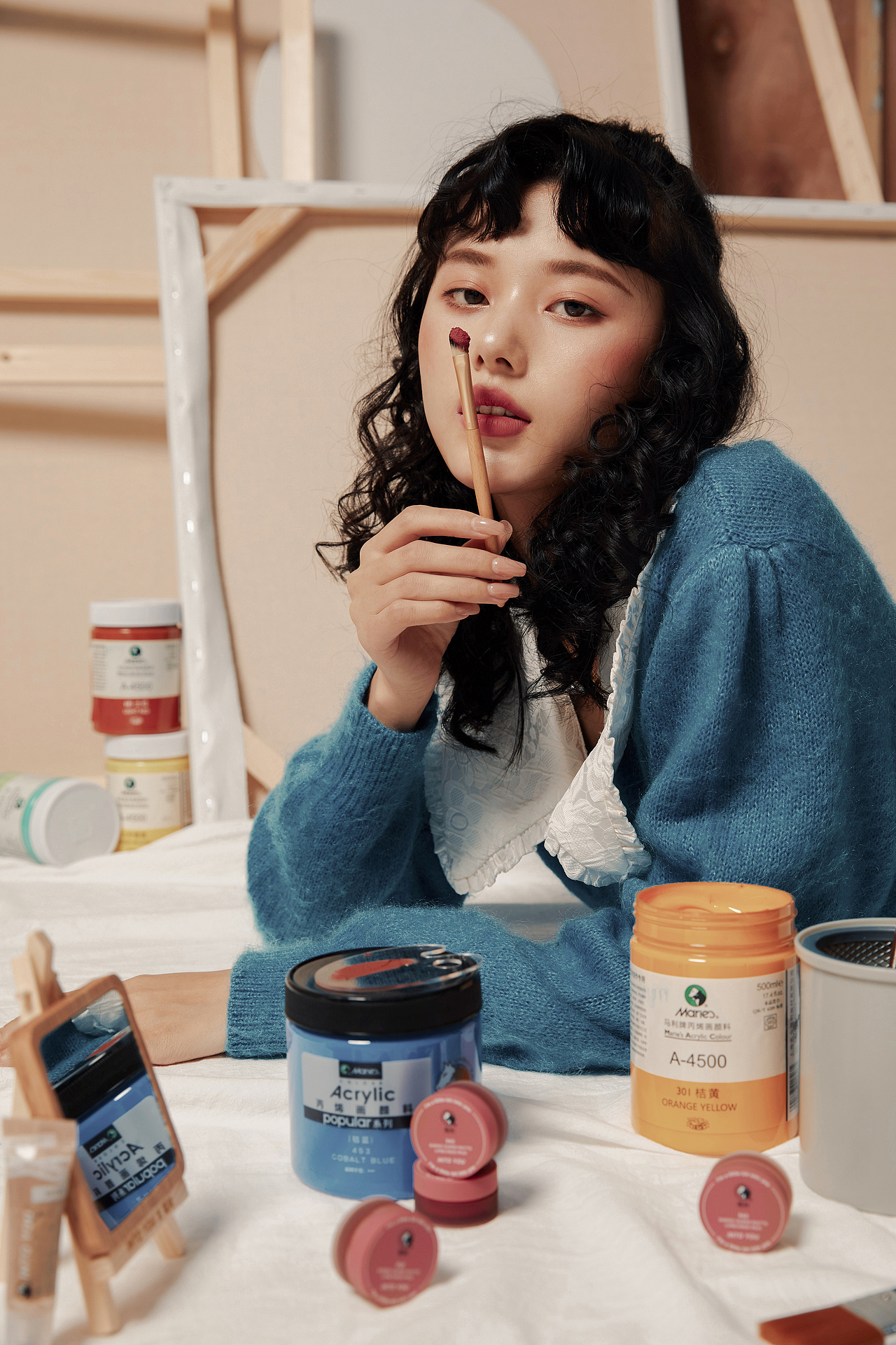 INTO YOU X 马利联名 新锐彩妆与百年画材的碰撞交融（图ZMjQzNjE4MTA4） - 产品摄影 - 站酷设计师他是33原创素材 - 站酷ZCOOL