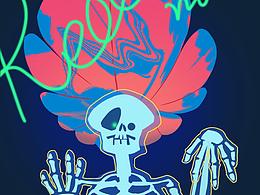 日常“摸魚”圖，每日神奇想法，畫法