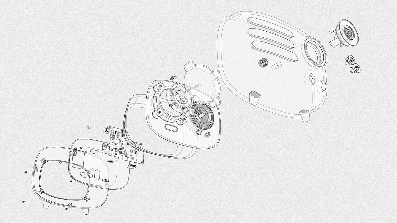 【建模渲染练习】猫王音箱效果图（图ZMjkwODkyODky） - 电子产品 - 站酷设计师设绘猫产品设计原创素材 - 站酷ZCOOL