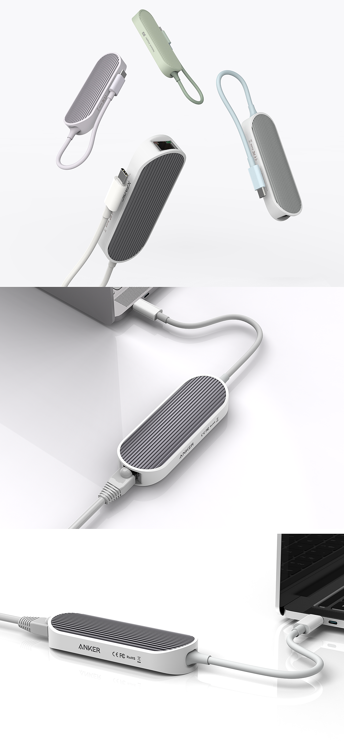 Type-C to 5G Network Adapter 网卡