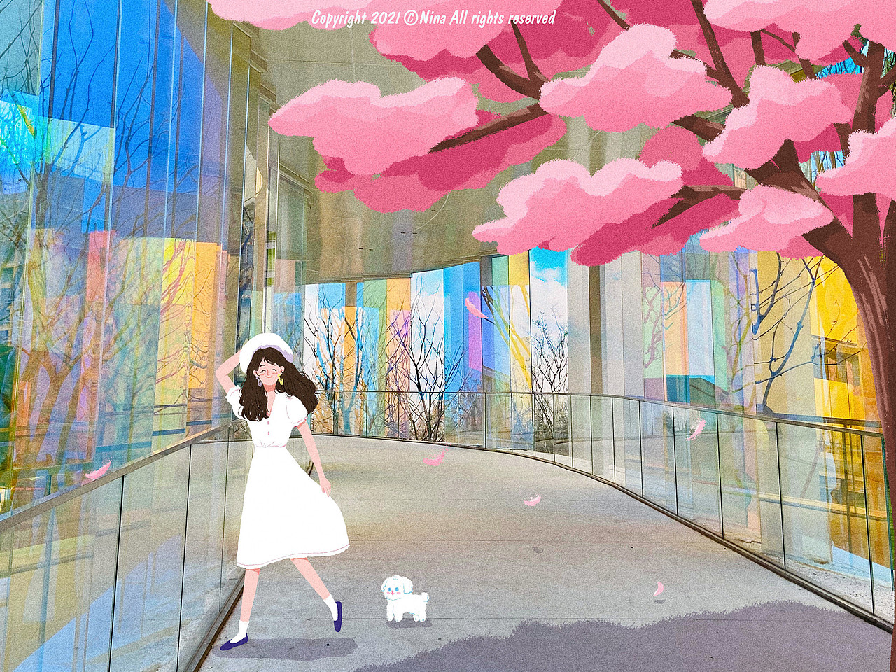 春日涂鸦（图ZMjQ3OTc4NDAw） - 创作习作 - 站酷设计师Joynii原创素材 - 站酷ZCOOL