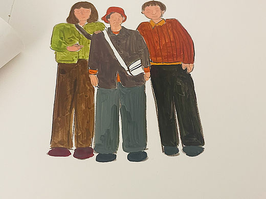 合影留念（个人主页-ZNjcwMTYzODQ=） - 儿童插画 - 站酷设计师YAMMIAO原创素材 - 站酷ZCOOL