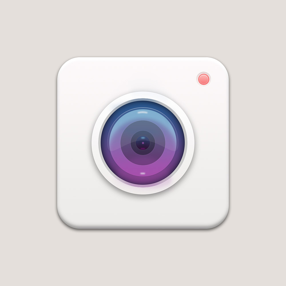 相机图标|ui|图标|韩大哈_原创作品-站酷zcool