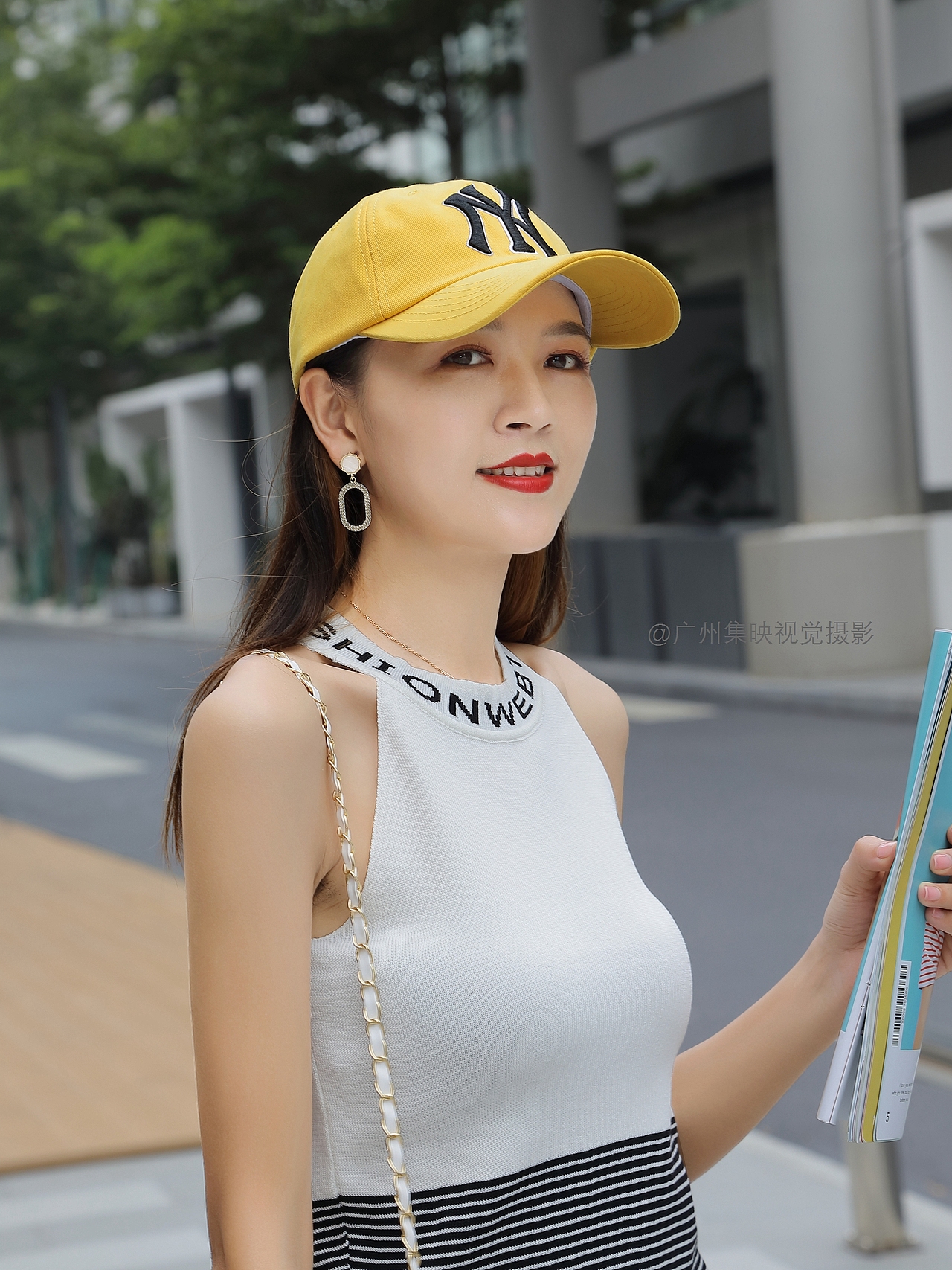 潮牌帽子拍摄 休闲鸭舌帽拍照 网拍模特 服饰摄影