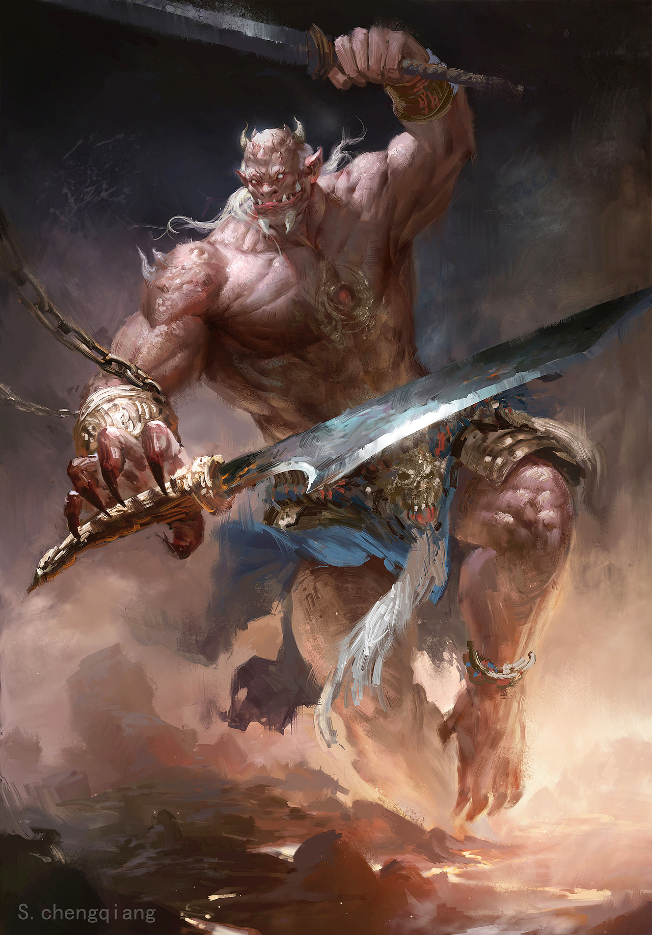 三只boss|插画|游戏原画|将hhh_原创作品-站酷zcool