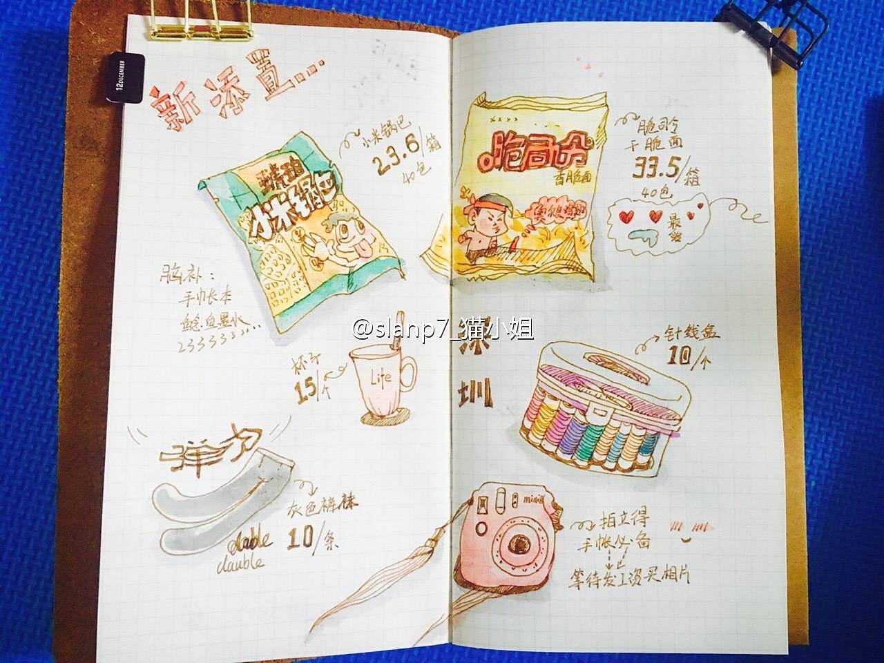 手账（图ZNjUxMzg3OTI=） - 艺术插画 - 站酷设计师slanp7原创素材 - 站酷ZCOOL