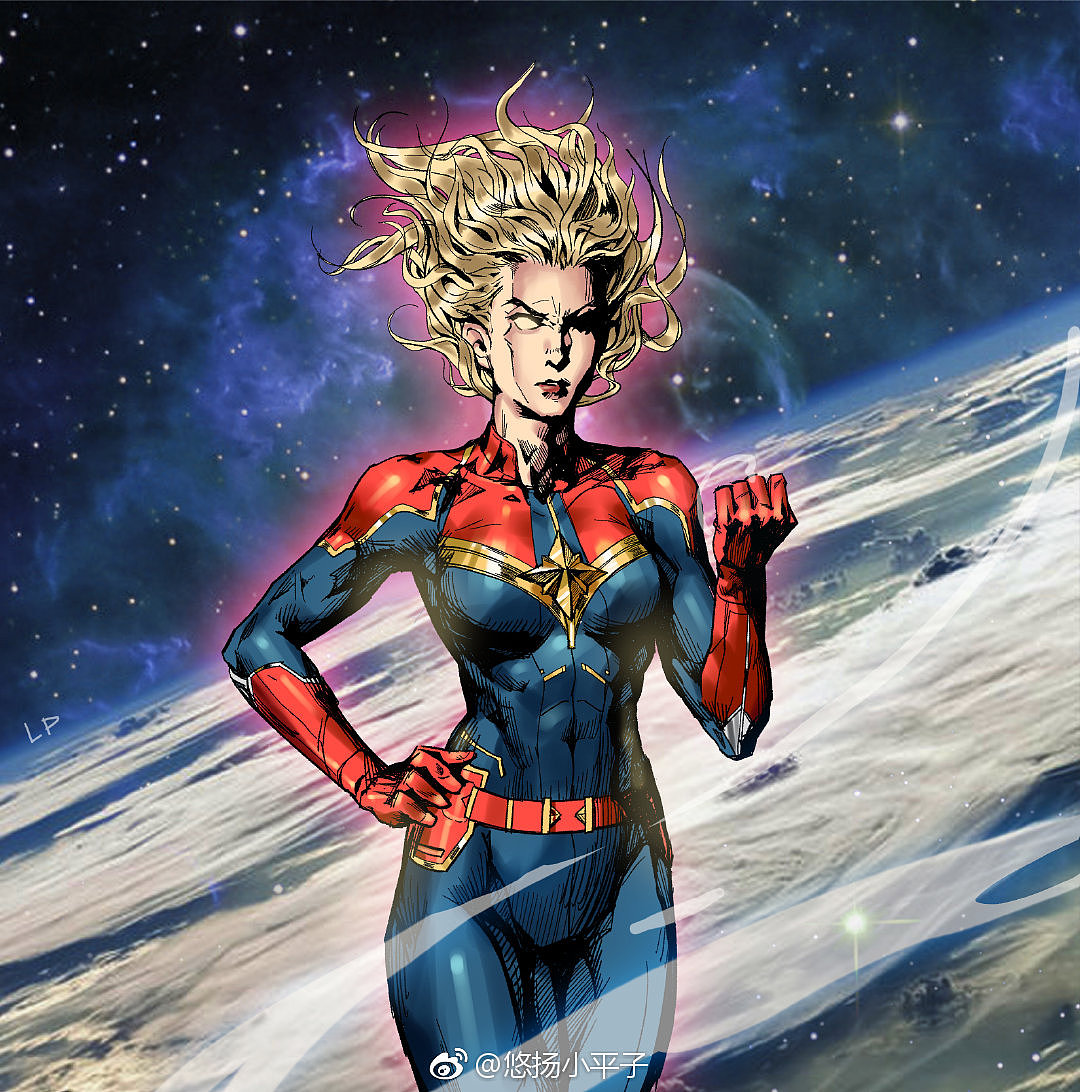 《經(jīng)期大媽》驚奇隊長（圖ZMTQ5MzA4NjAw） - 創(chuàng)作習(xí)作 - 站酷設(shè)計師情聲悠揚原創(chuàng)素材 - 站酷ZCOOL