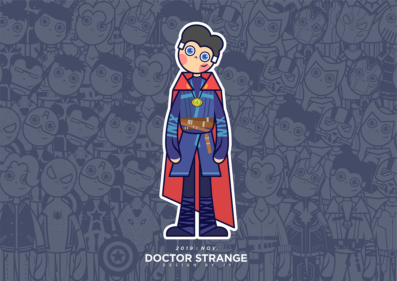 JY X MARVEL 练习作品