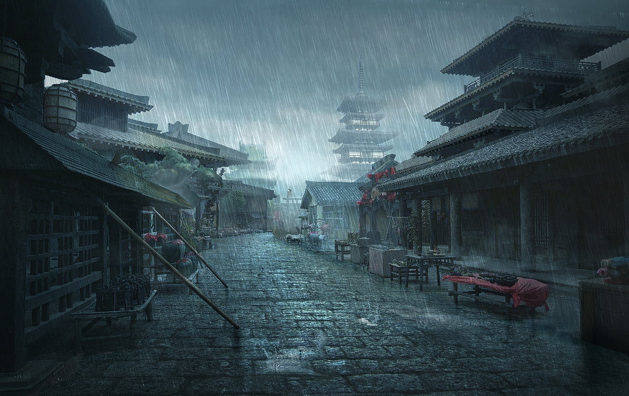 气氛图练习（图ZMjU0MTg0NTEy） - 设定/分镜 - 站酷设计师鹿桉LUANN原创素材 - 站酷ZCOOL