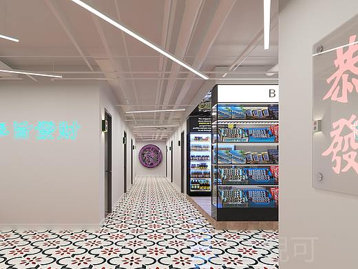 麻将馆 棋牌室设计丨网红麻将馆