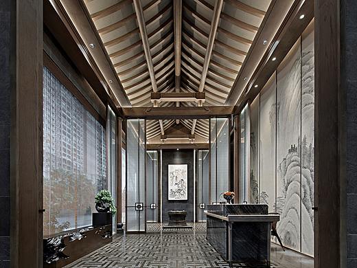 盘石设计 | 南宁建发央著营销中心：800㎡闲庭深院，极致东方，重现百年古宅风华！