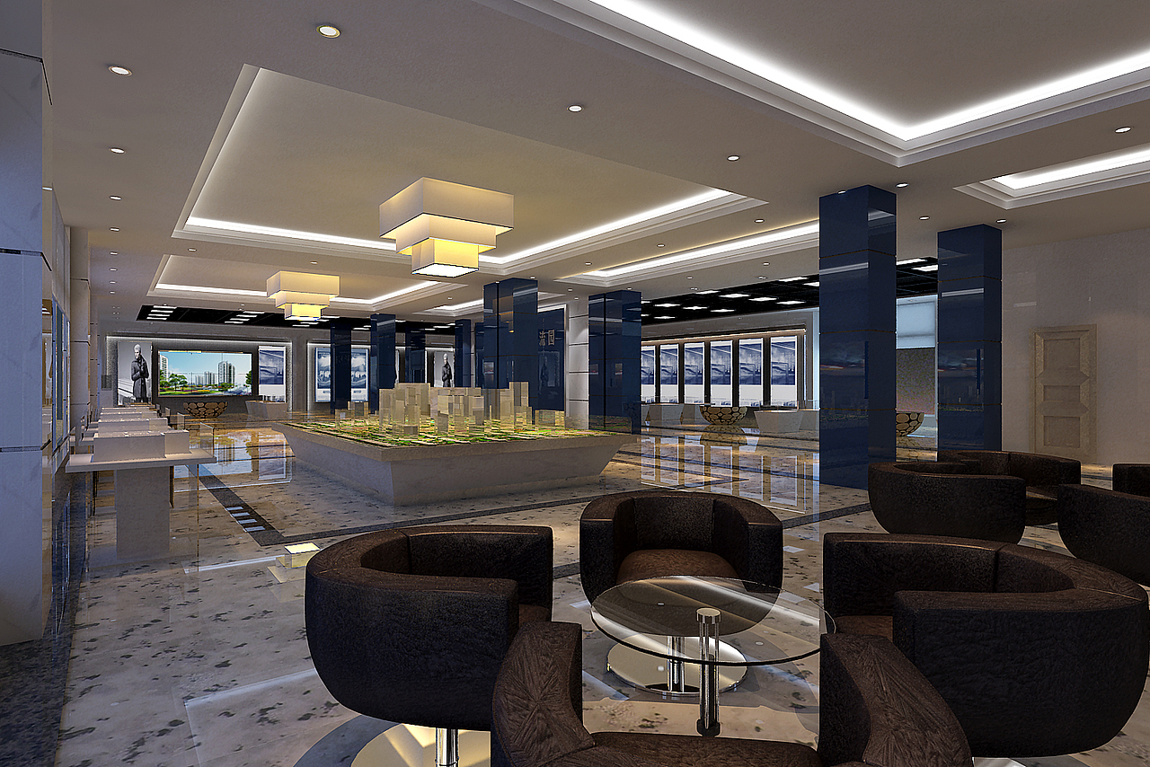 江苏扬州高邮诚信电子商务物流园售楼处（图ZMTQxMTg0MTY=） - 家装设计 - 站酷设计师wangzhongsai原创素材 - 站酷ZCOOL