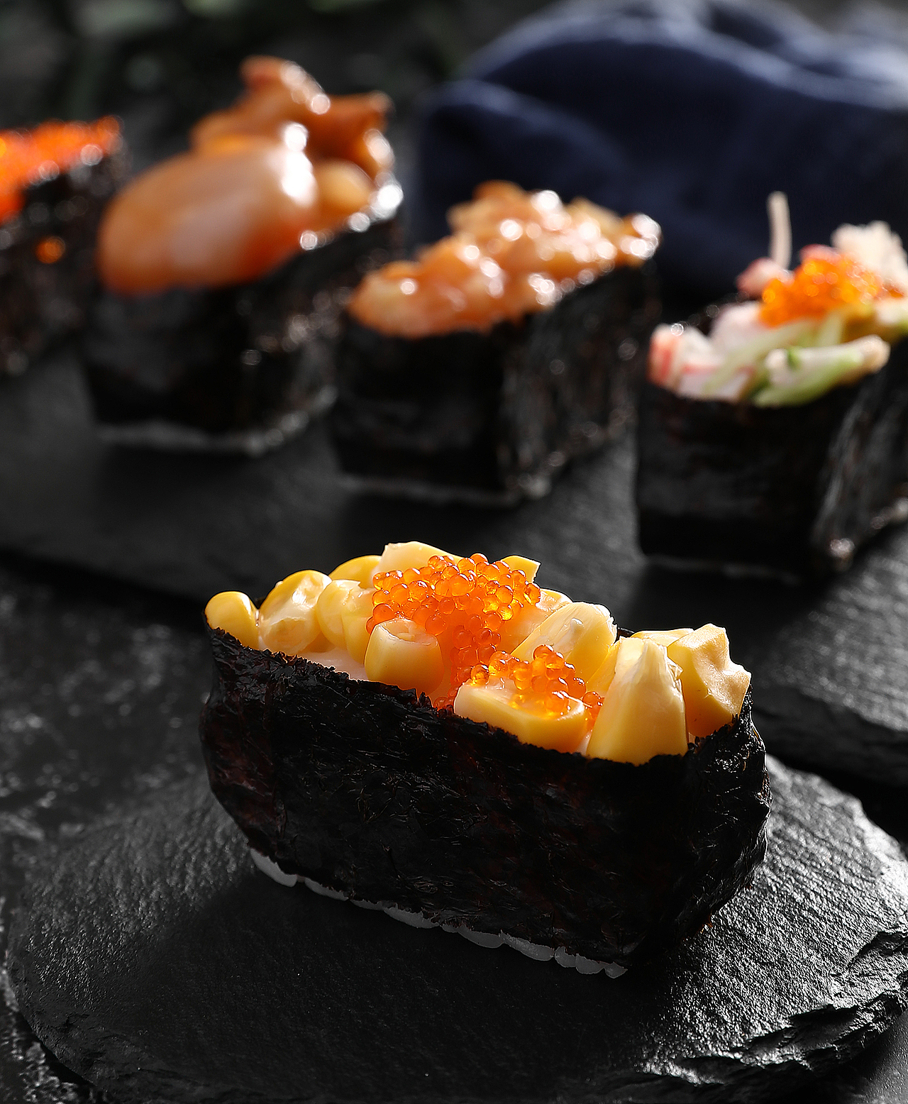 【320期】美食暗色调寿司拍摄教程