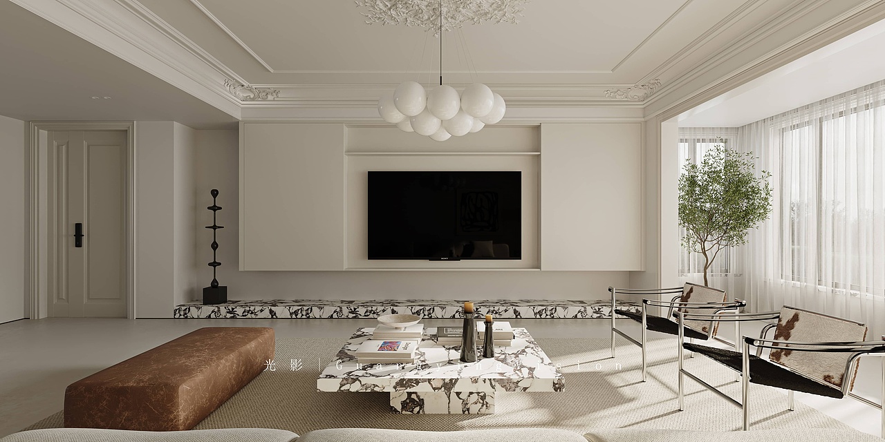 轻法式 | 日影轻袅（图ZMzQ1NzU5OTAw） - 家装设计 - 站酷设计师追光表现原创素材 - 站酷ZCOOL