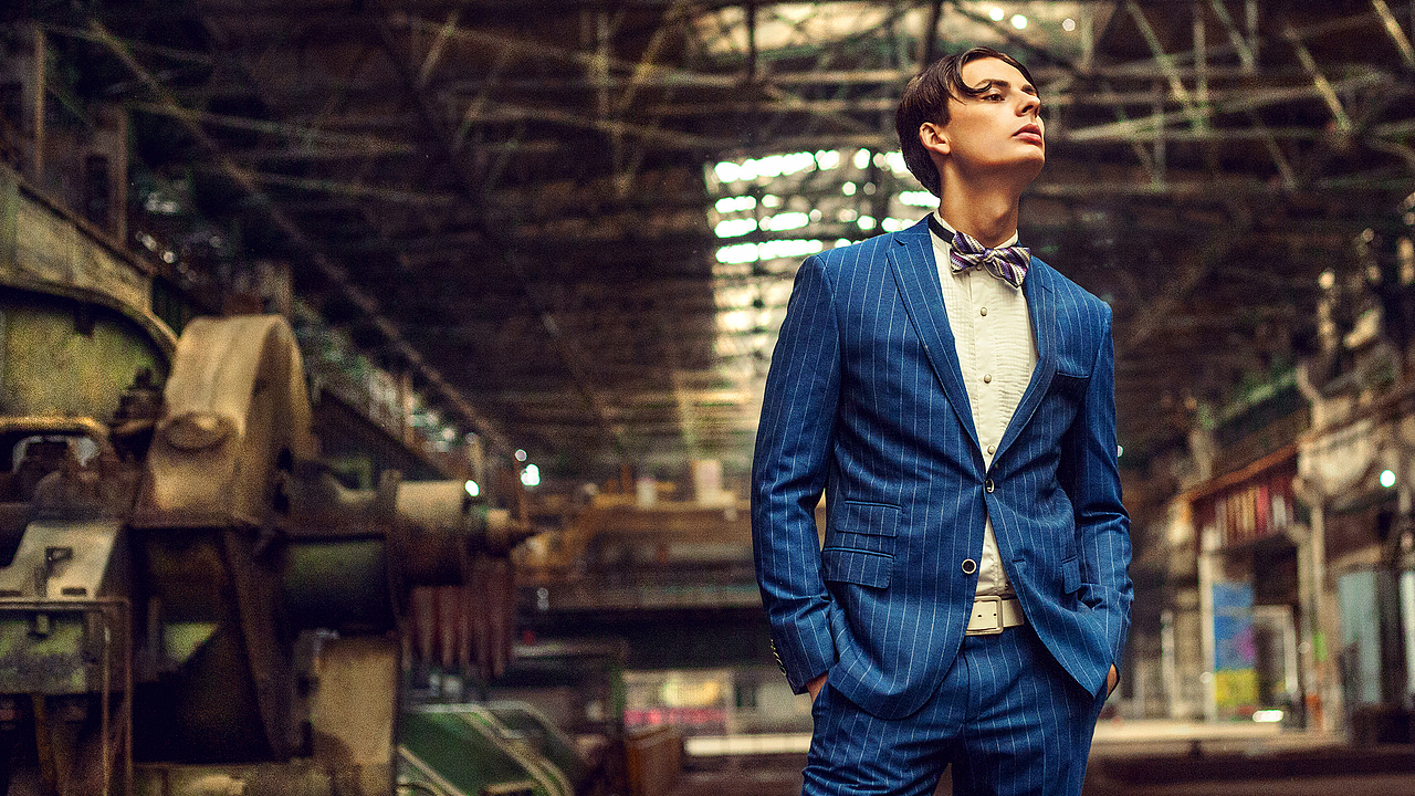 重工业场景男装拍摄（图ZMzAyMTQ1NDUy） - 人像摄影 - 站酷设计师摄影师张权原创素材 - 站酷ZCOOL