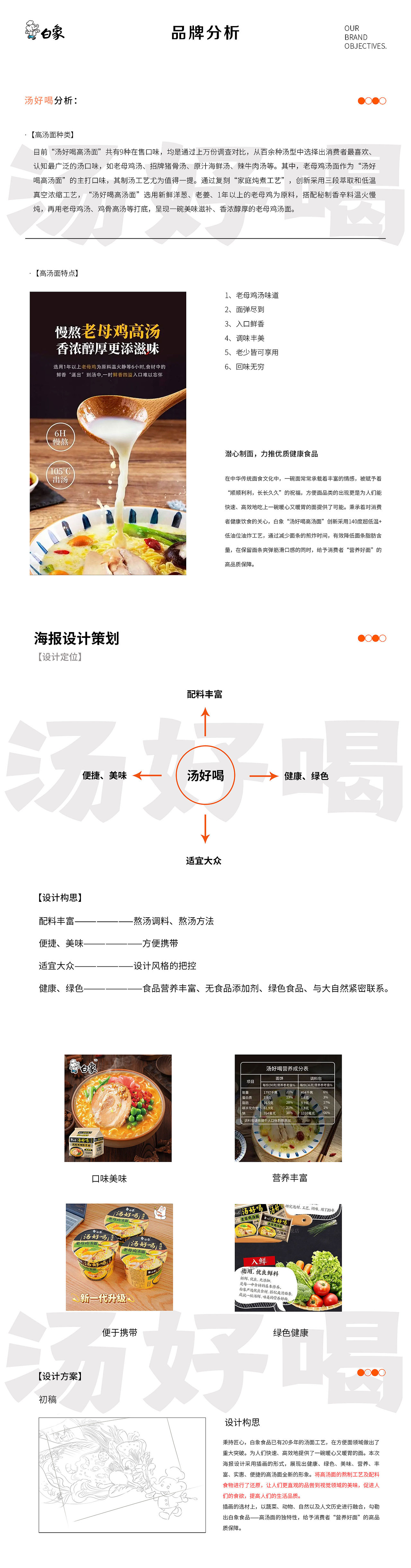 《白象高汤包的汤好喝》创意海报设计（图ZMzI2MDgxNzI4） - 海报 - 站酷设计师黎慕H原创素材 - 站酷ZCOOL