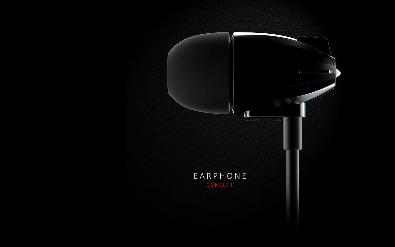 Airship - earphone concept（图ZMjQ3MzcyMzI=） - 电子产品 - 站酷设计师PhoenixBai原创素材 - 站酷ZCOOL