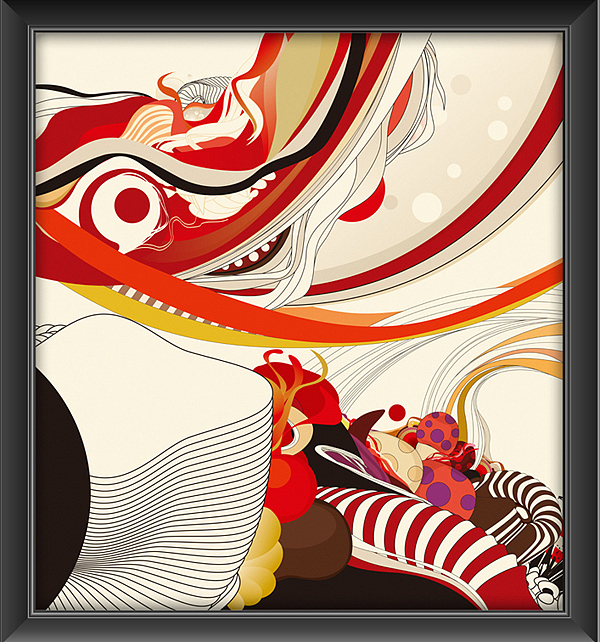 大幅形象画（图ZMzk3NDc2MA==） - 品牌 - 站酷设计师double_design_原创素材 - 站酷ZCOOL