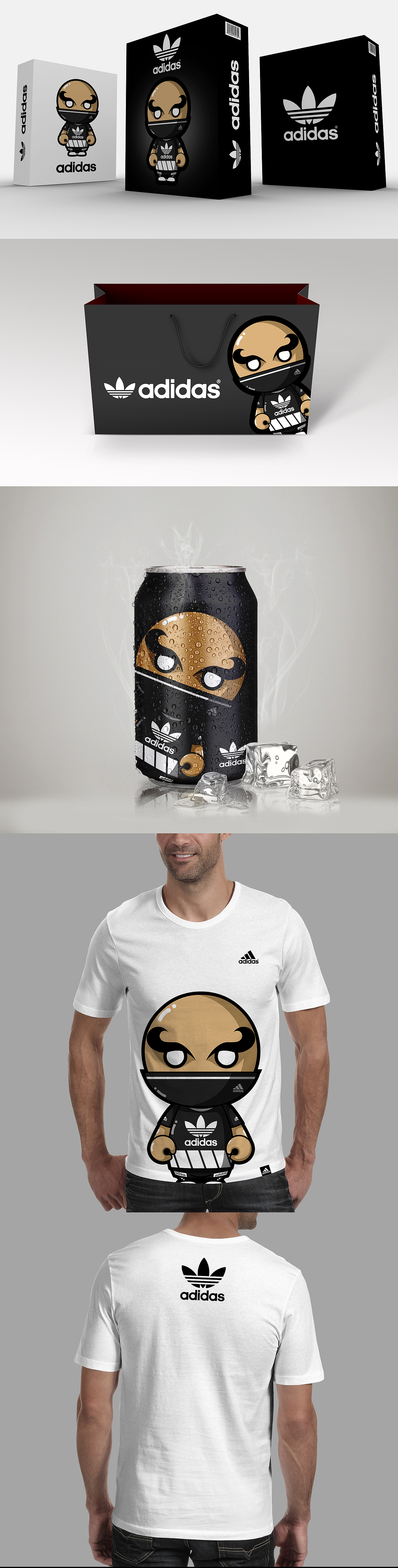 迪宝-adidas延伸设计（图ZNzI3MDgxMTY=） - IP形象 - 站酷设计师izemo凉凉原创素材 - 站酷ZCOOL
