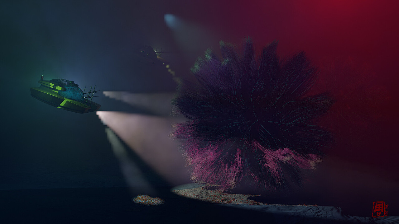 《深海世界》（图ZMjQyODk2MjY4） - 概念设定 - 站酷设计师雍熙鸣原创素材 - 站酷ZCOOL