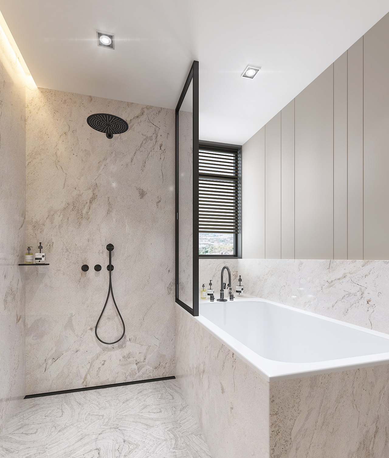 室内设计-旧三房改造设计