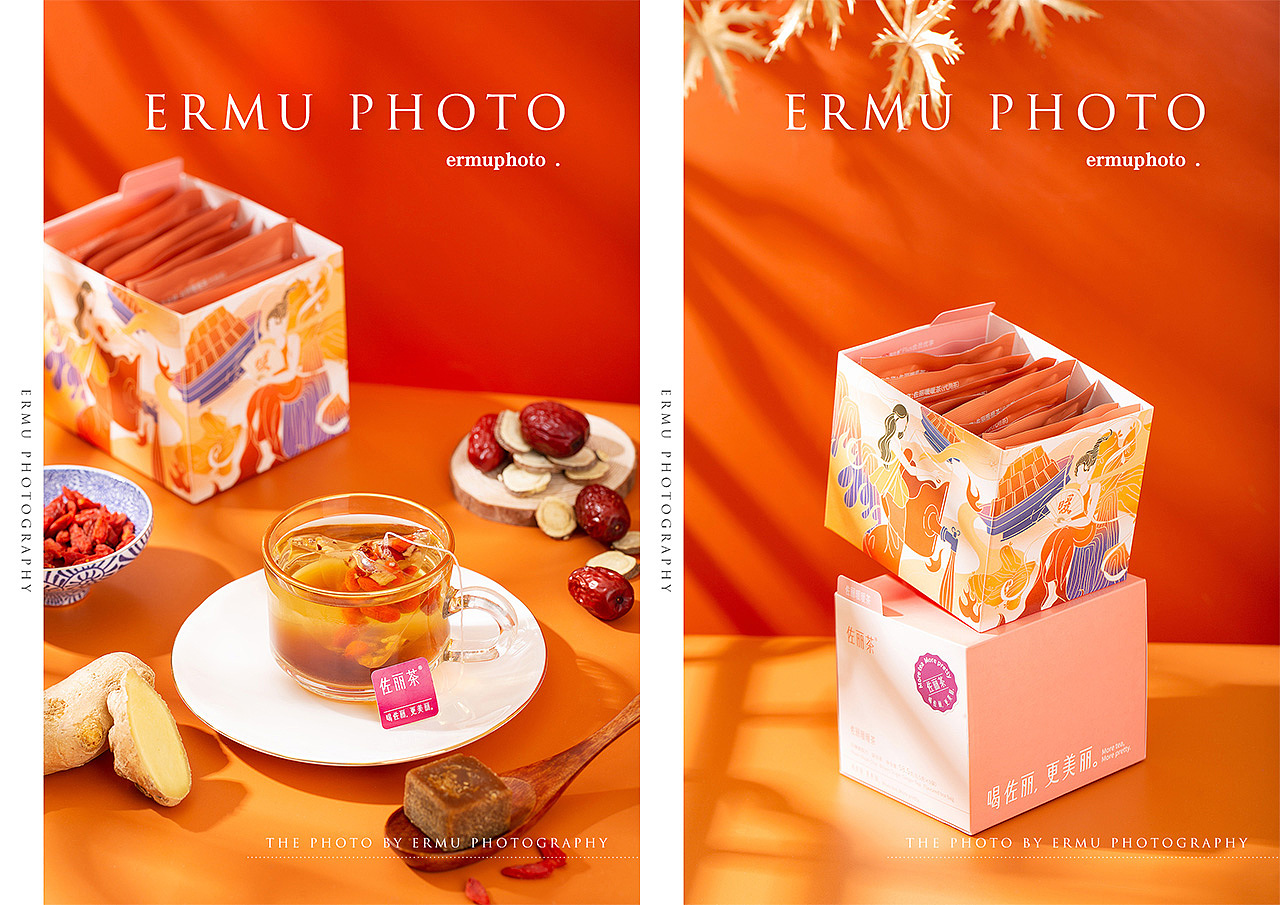 产品拍摄 | 茶什多佐丽茶花果茶拍摄（图ZMjU5NzMxMDQ0） - 产品摄影 - 站酷设计师二木冬天原创素材 - 站酷ZCOOL