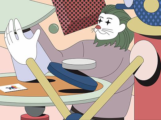 D&B办公室插画视觉设计