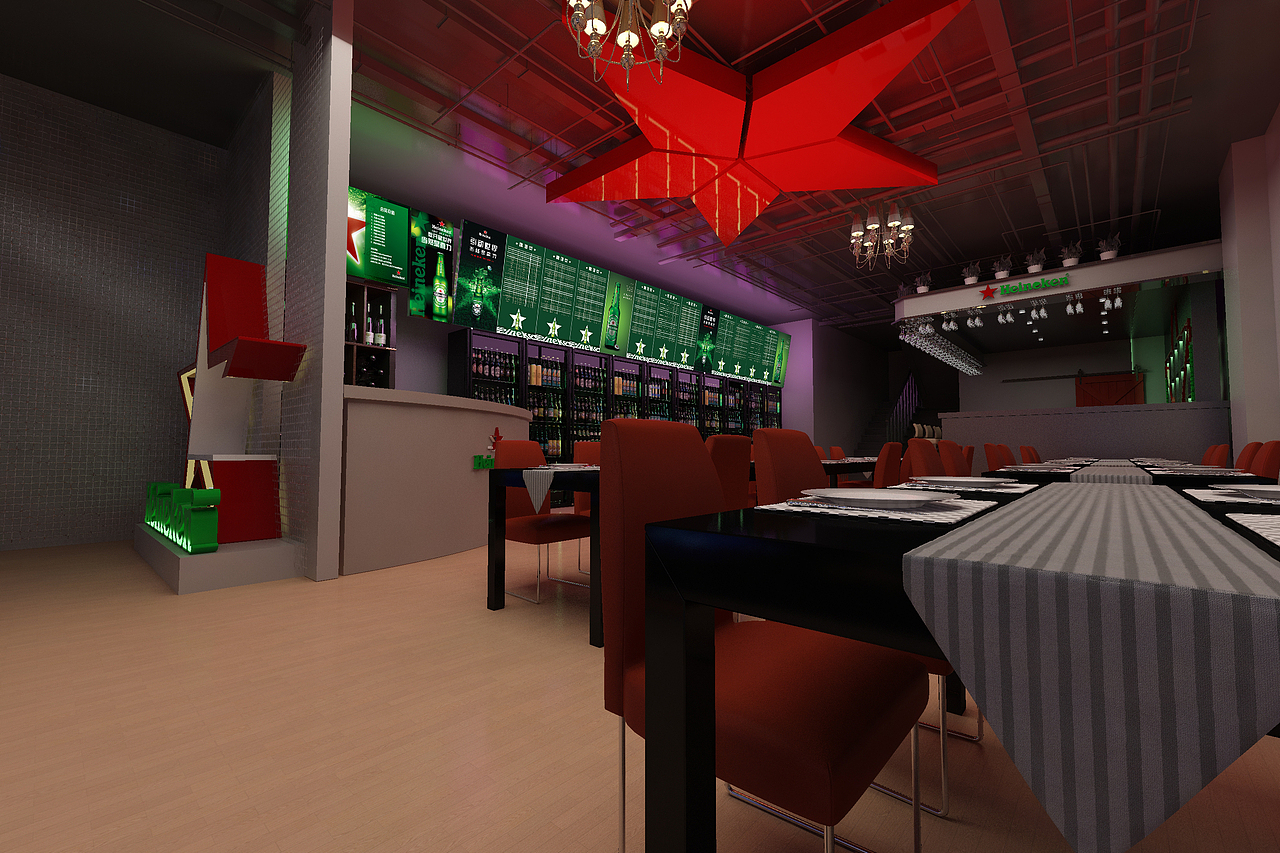 雪花啤酒夜市漫游效果图（图ZMjgzMDUxNTE2） - 展陈设计 - 站酷设计师鑫佰汇广告设计原创素材 - 站酷ZCOOL