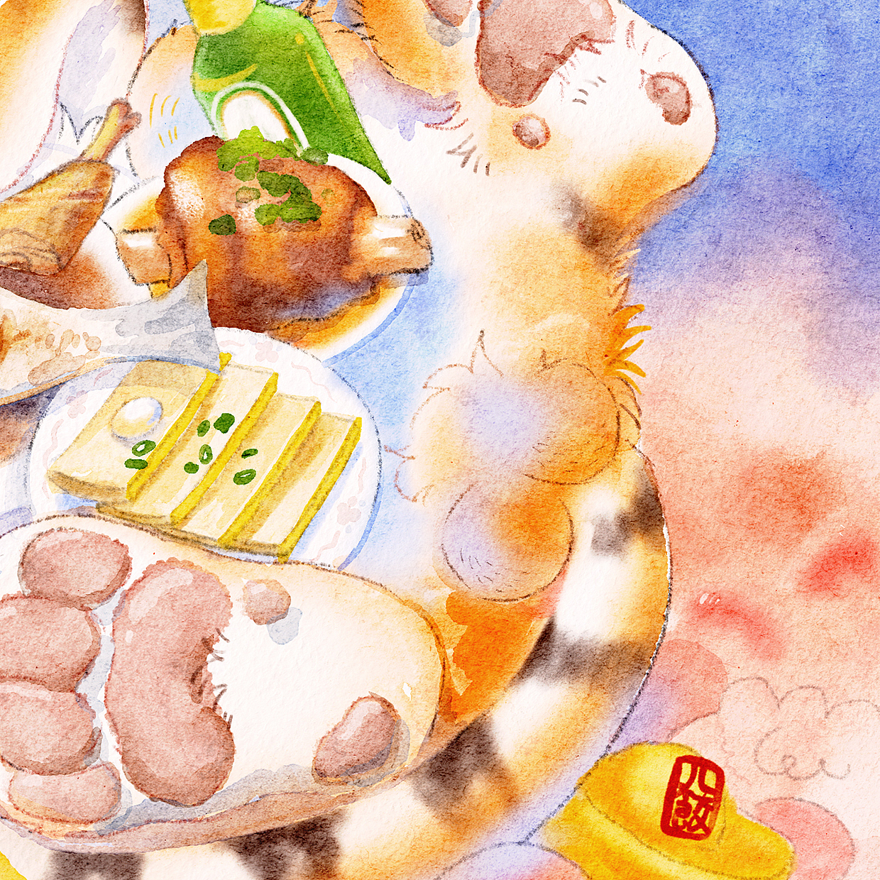 吃好饭发大财 虎年大吉