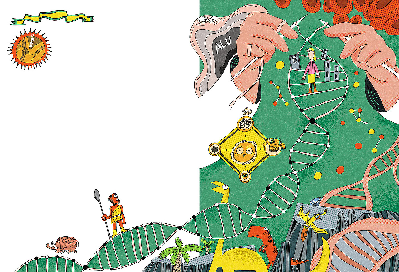 《人体简史》科普插图