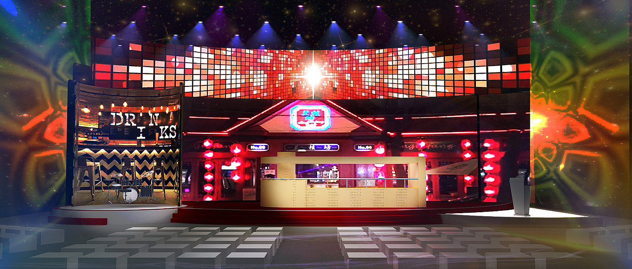 格萨尔王活动（图ZMTE5Njg1MzUy） - 舞台美术 - 站酷设计师381346337原创素材 - 站酷ZCOOL