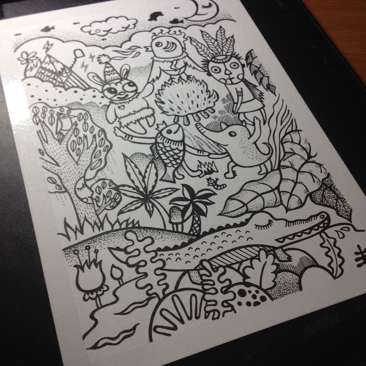 【鲜设计】懂得选择才快乐，彩铅插画