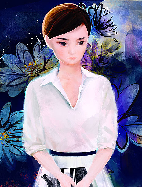 各种风格的板绘练习（图ZMTQ3MTEzNDg4） - 创作习作 - 站酷设计师行鱼xy原创素材 - 站酷ZCOOL