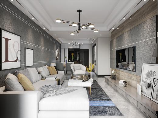 cr写实//现代客餐厅