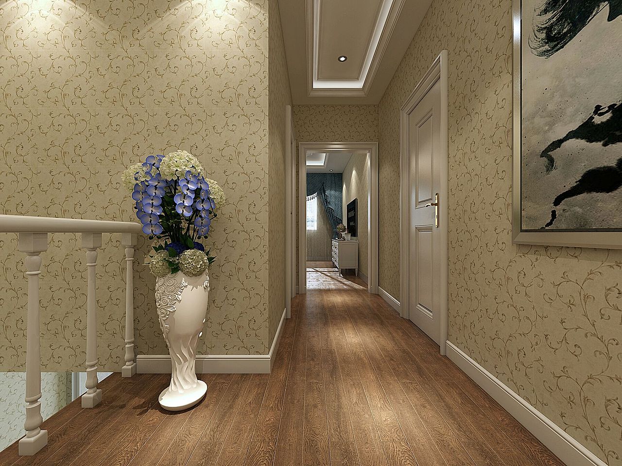 【九號別墅】簡歐風(fēng)格。（圖ZNTQ0MDc4NzY=） - 家裝設(shè)計 - 站酷設(shè)計師墨者1原創(chuàng)素材 - 站酷ZCOOL