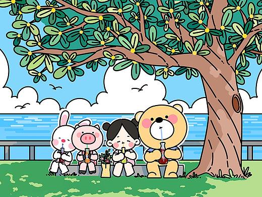 夏天