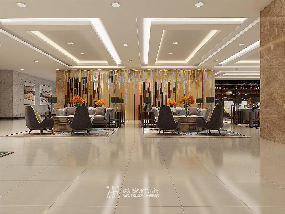 郑州九龙国际售楼部装修设计案例赏析（图ZMTg4NjY1Mzky） - 家装设计 - 站酷设计师郑州早教中心装修原创素材 - 站酷ZCOOL