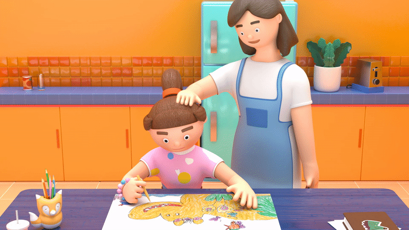 3D角色动画 - 童话的3D