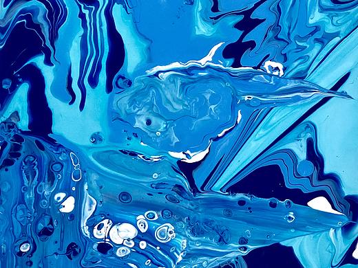 Fluid Painting: The origins of life
