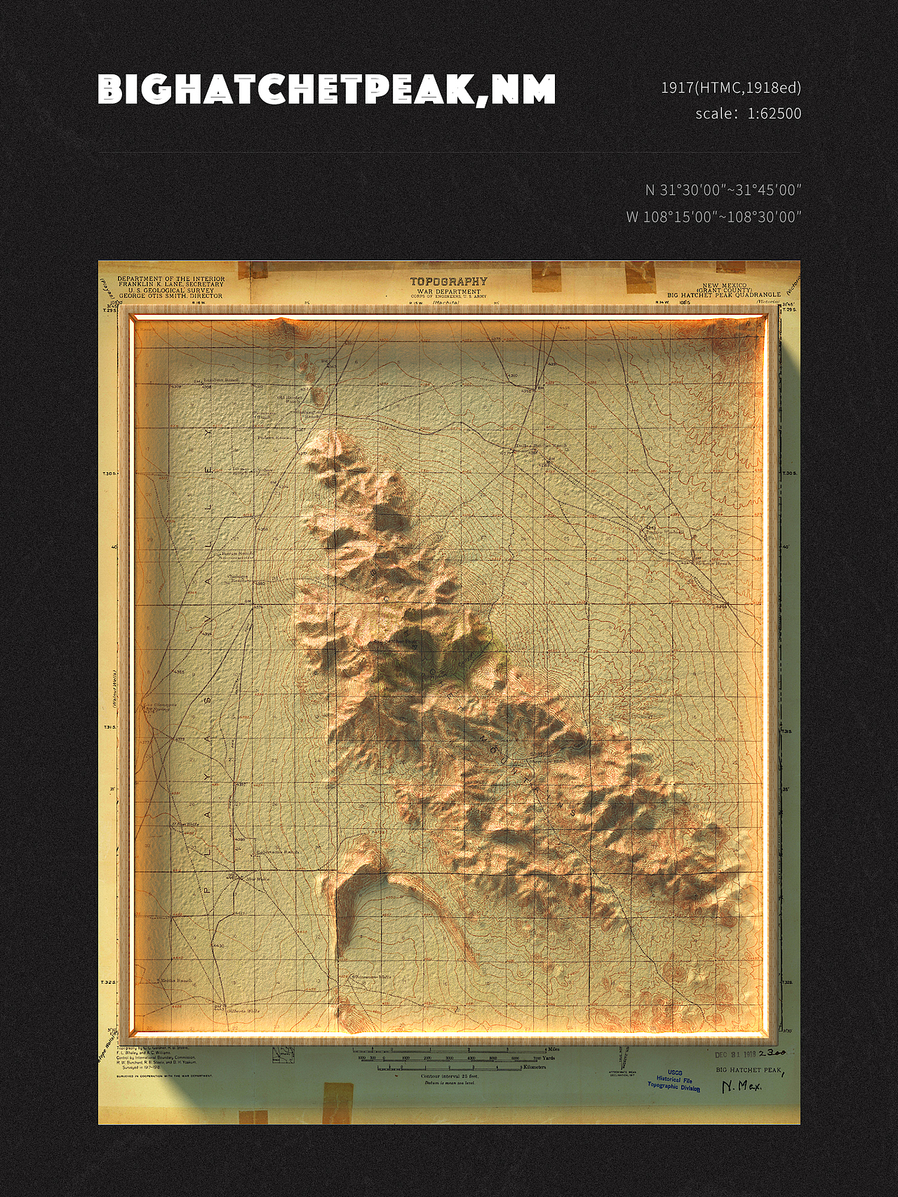 3D-Map:USGS DATE V1.0