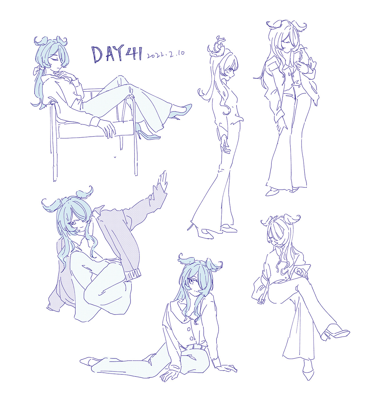 #速写60天挑战赛# DAY41（图ZMjg3NjE3NDM2） - 创作习作 - 站酷设计师Z905667333原创素材 - 站酷ZCOOL