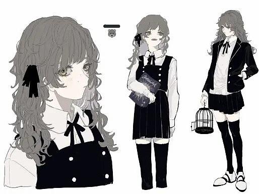 人体动态应该怎么画？制服、人体动态参考素材！