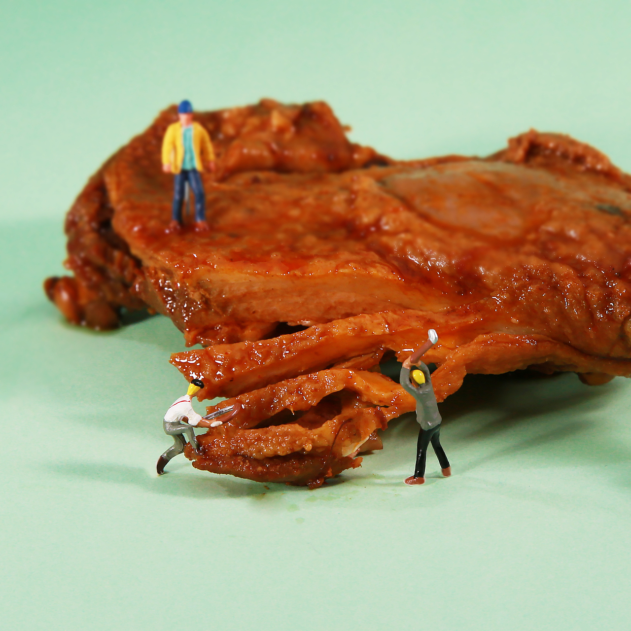 蔡可以卤味美食拍摄