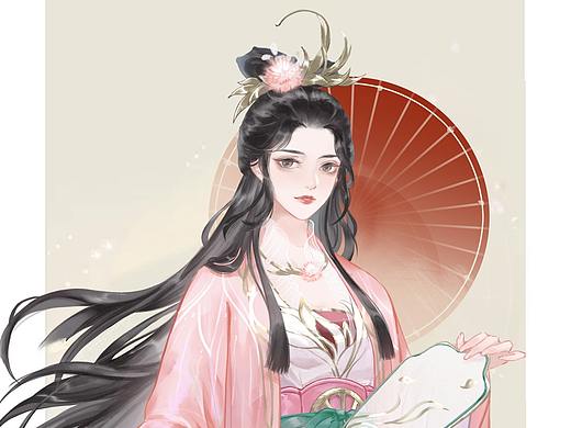 个人作品-国风立绘