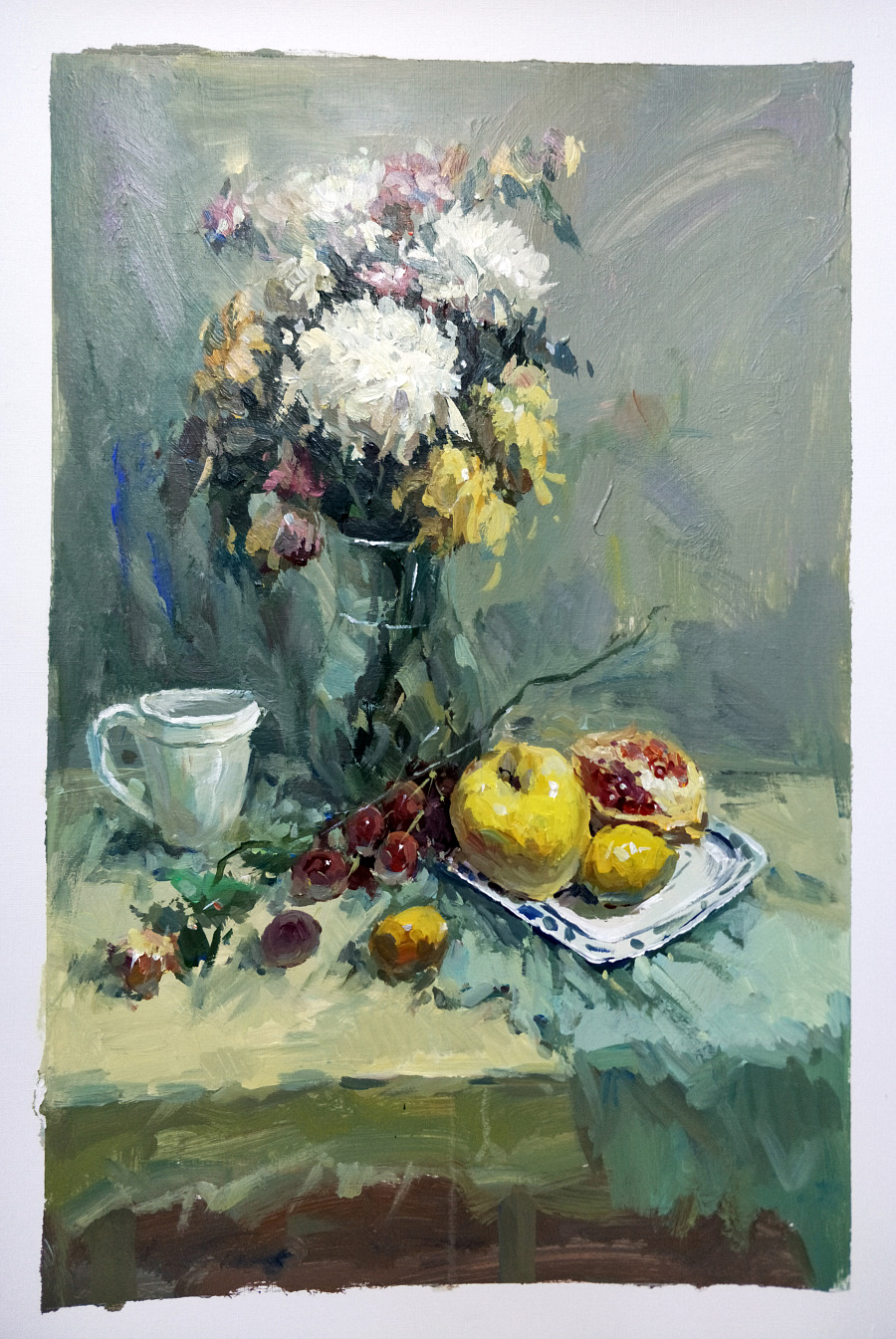 色彩静物|水粉|纯艺术|艺孙继武 - 原创设计作品 - 站酷 (zcool)