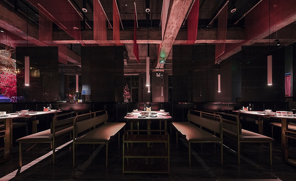 玄黄無二火锅店设计（图ZMTU2OTQ4MjY0） - 家装设计 - 站酷设计师5DD空间设计原创素材 - 站酷ZCOOL