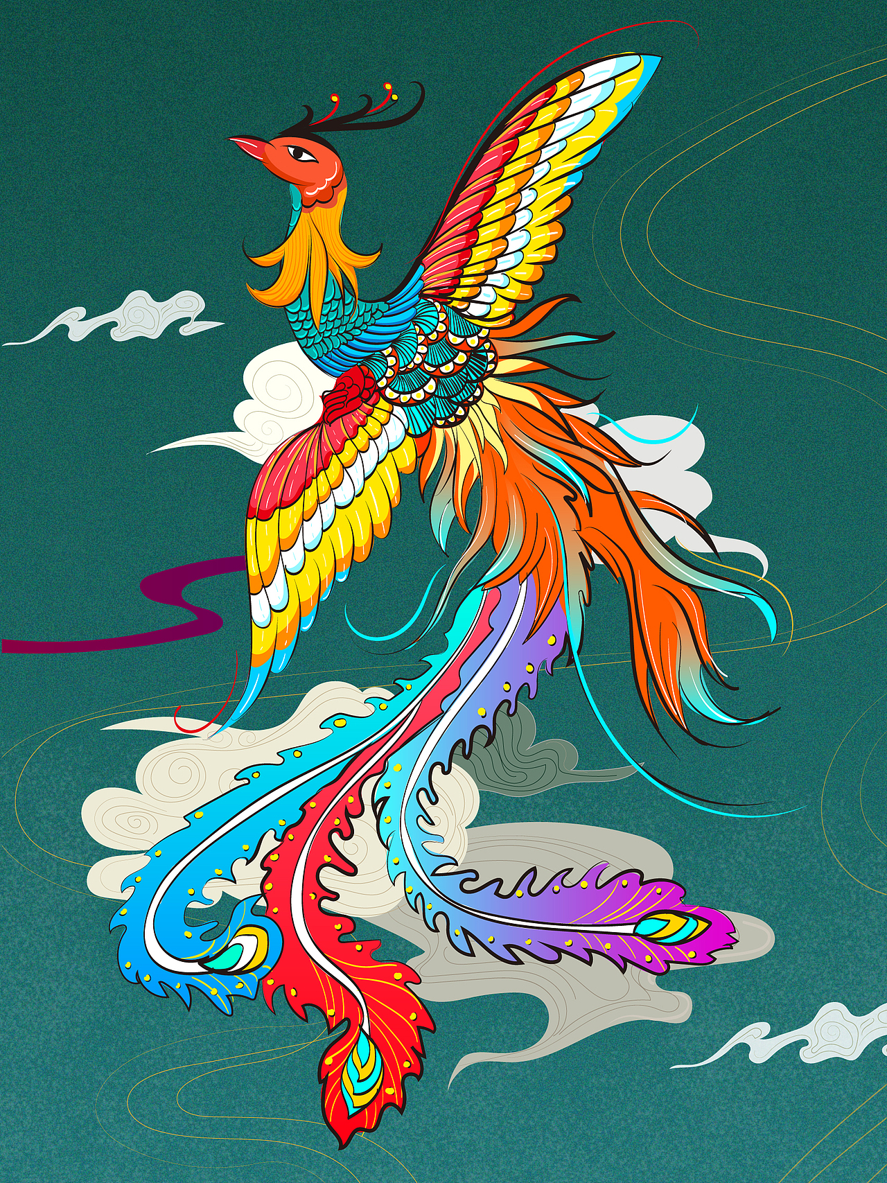 凤凰（图ZMjI5MjUxMzky） - 创作习作 - 站酷设计师小艺杂货铺原创素材 - 站酷ZCOOL
