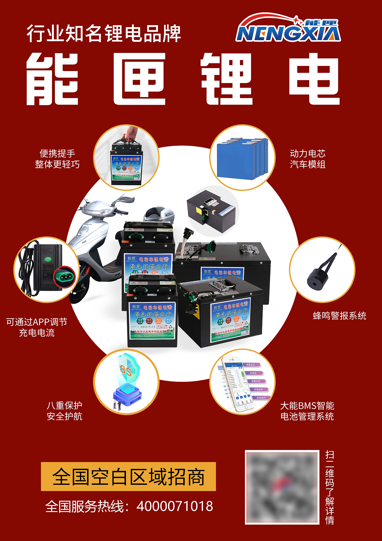 锂电池展会海报/易拉宝/展会墙