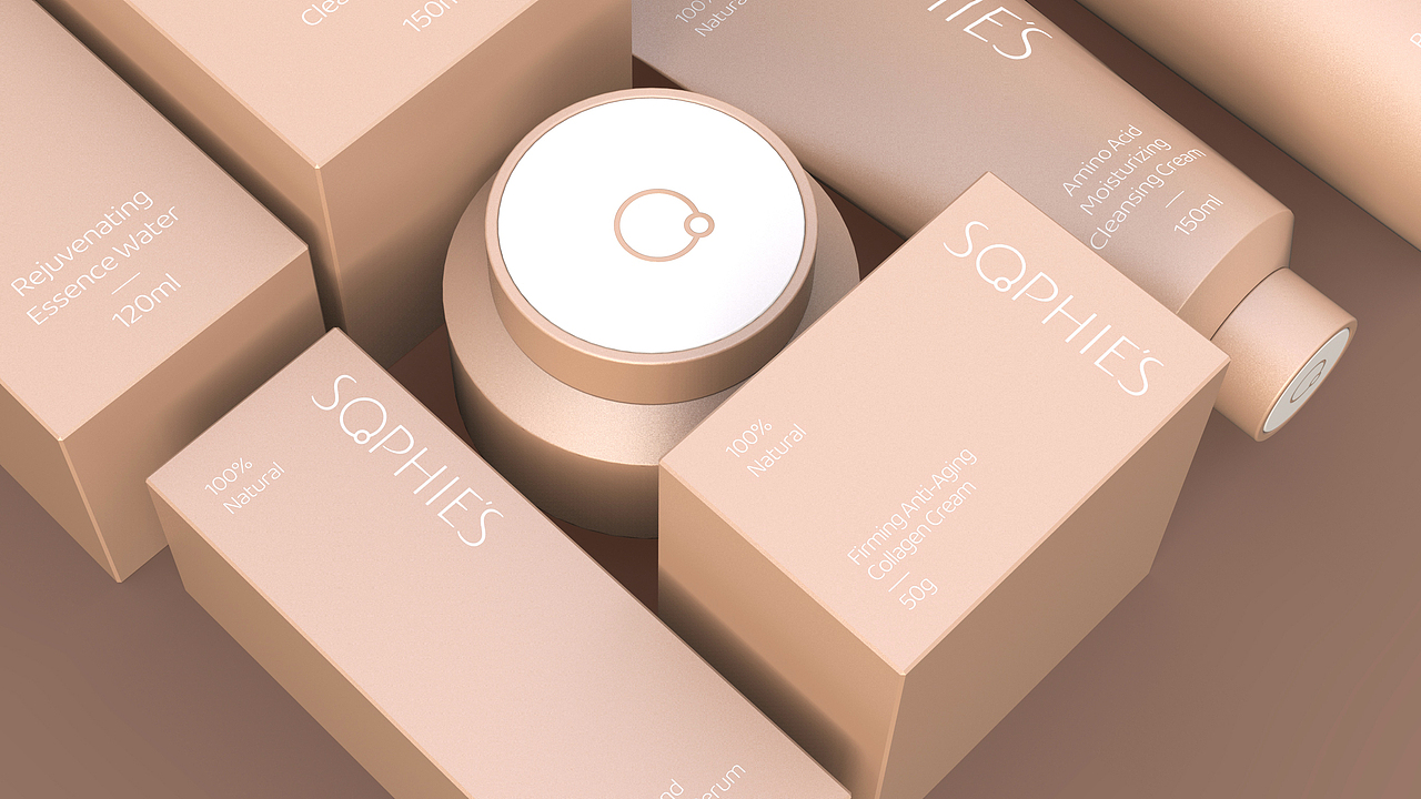 sophie's™护肤品LOGO及包装设计（图ZMjg0Njg2MzAw） - 包装 - 站酷设计师FORMER1988原创素材 - 站酷ZCOOL